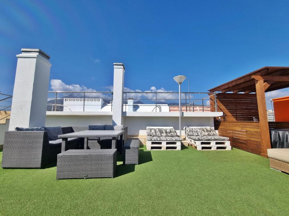 Penthouse With Private Pool, Hot Tub Jacuzzi With Sea Views And Chill-Out Zone, Close To The Sea Marbella Exteriör bild