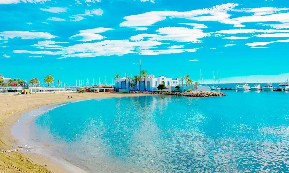 Penthouse With Private Pool, Hot Tub Jacuzzi With Sea Views And Chill-Out Zone, Close To The Sea Marbella Exteriör bild